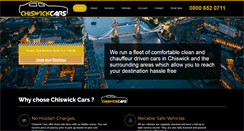 Desktop Screenshot of chiswickcars.com